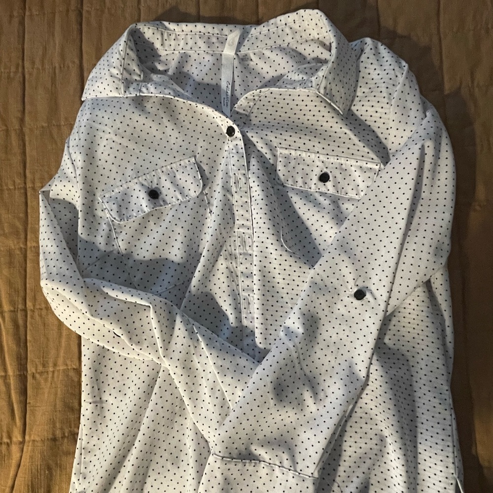 Polka-Dot Blouse
